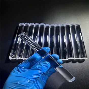 Customizable Optical Quartz Rods with 99.99% SiO2 Purity