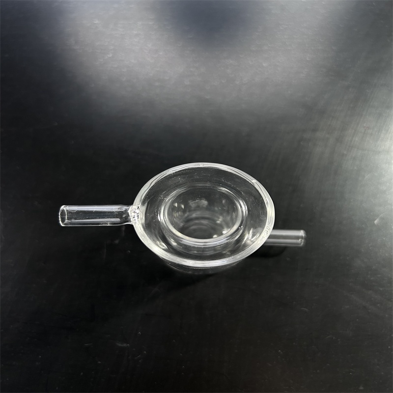 Custom 99.99% Pure Ozone Free High Temperature Resistant Quartz Glass Reactor Twin Tube Bending Welding Services for Laboratory