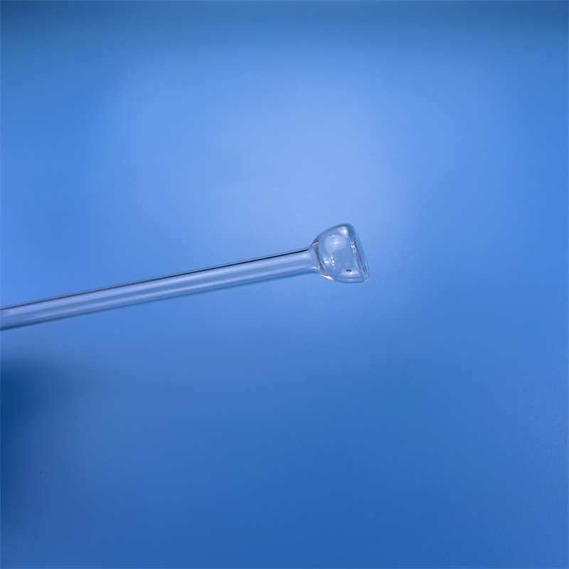 Chemisorption BET Test High Pressure 99.99% Pure Ozone Free Clear Quartz Glass Twin Tube Bending Welding Services Quantachrome