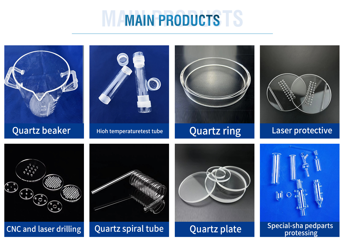 Zelvo quartz tube product series