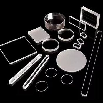 Optical fused quartz glass plates and windows