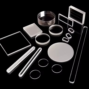 Custom Size High Temperature Fused Transparent Quartz Glass Optical Grade Test Sample Sheet Welding Cutting Processing Service
