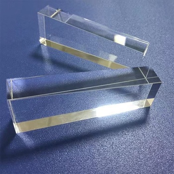 IPL Transparent Cylinder Quartz Light Guide Block Prism