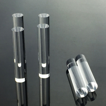 Half Round High Purity Polished Quartz Rod Bending Welding