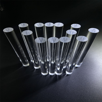Custom Cylindrical Quartz Glass Rod Optical Semiconductor Lens