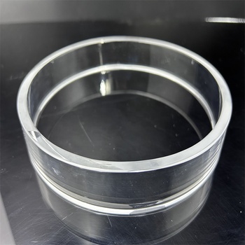 Quartz laboratory instruments and bell jars