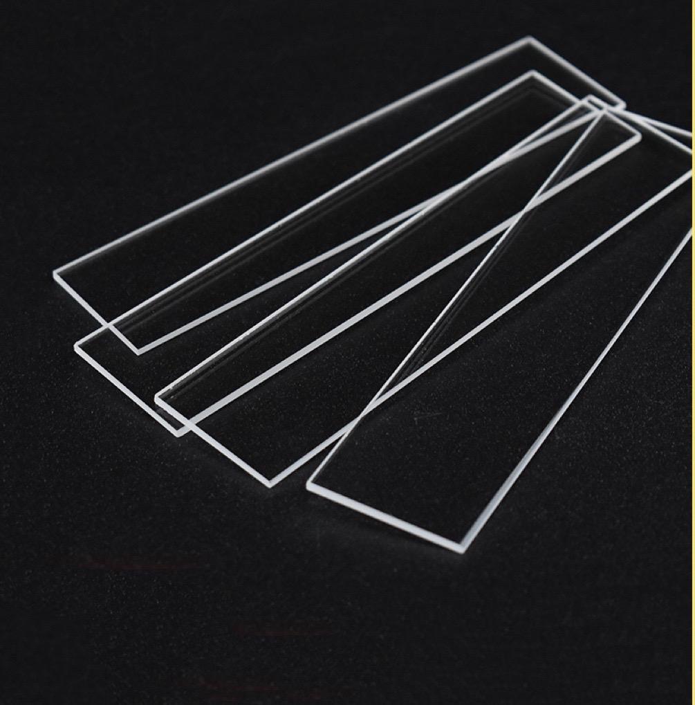 Custom Size High Temperature Fused Transparent Quartz Glass Optical Grade Test Sample Sheet Welding Cutting Processing Service