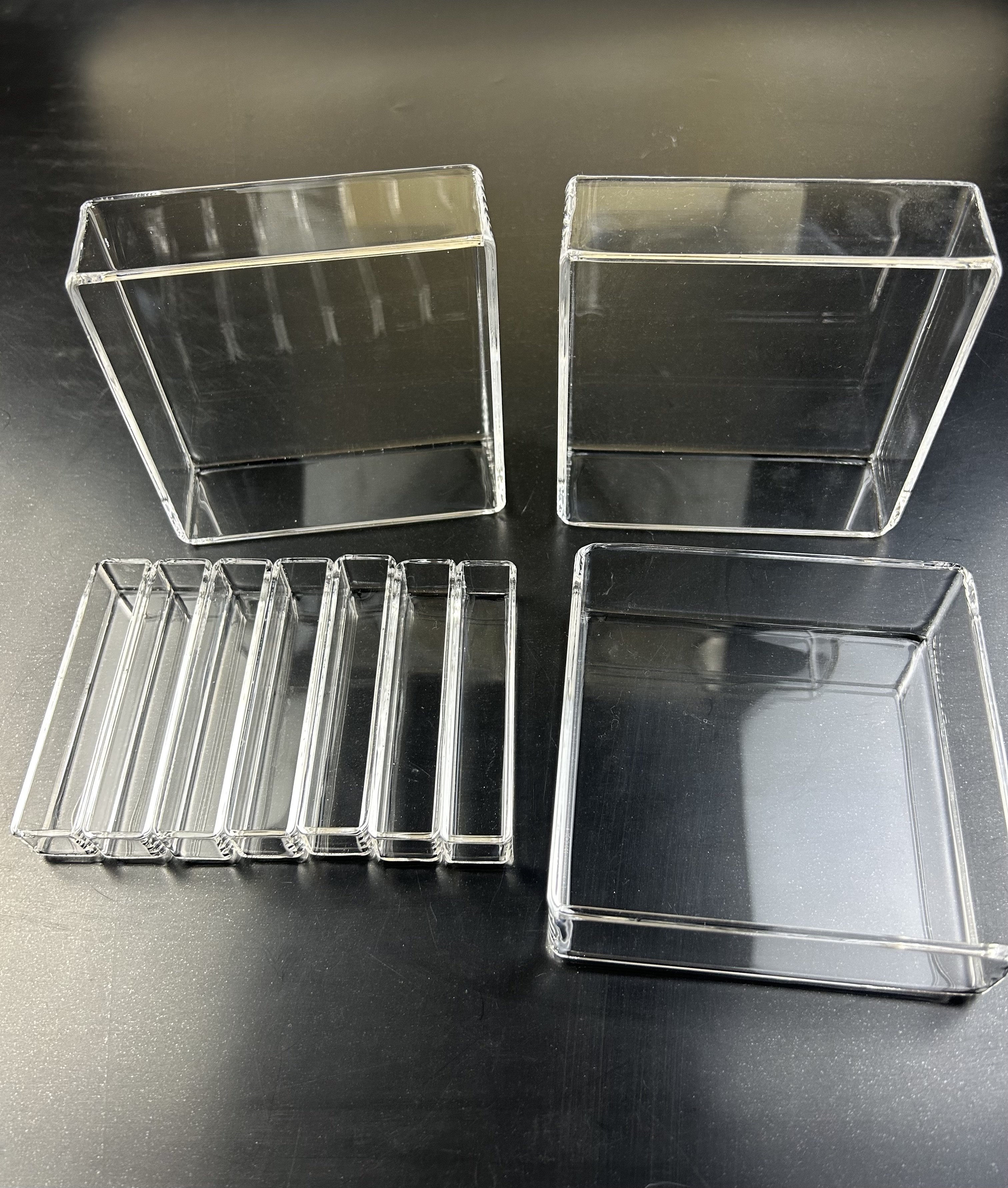 Manufacturers Customized Fused Quartz Glass High Temperature Resistant Circular Cylinder Crucible Tank Welding Cutting Custom