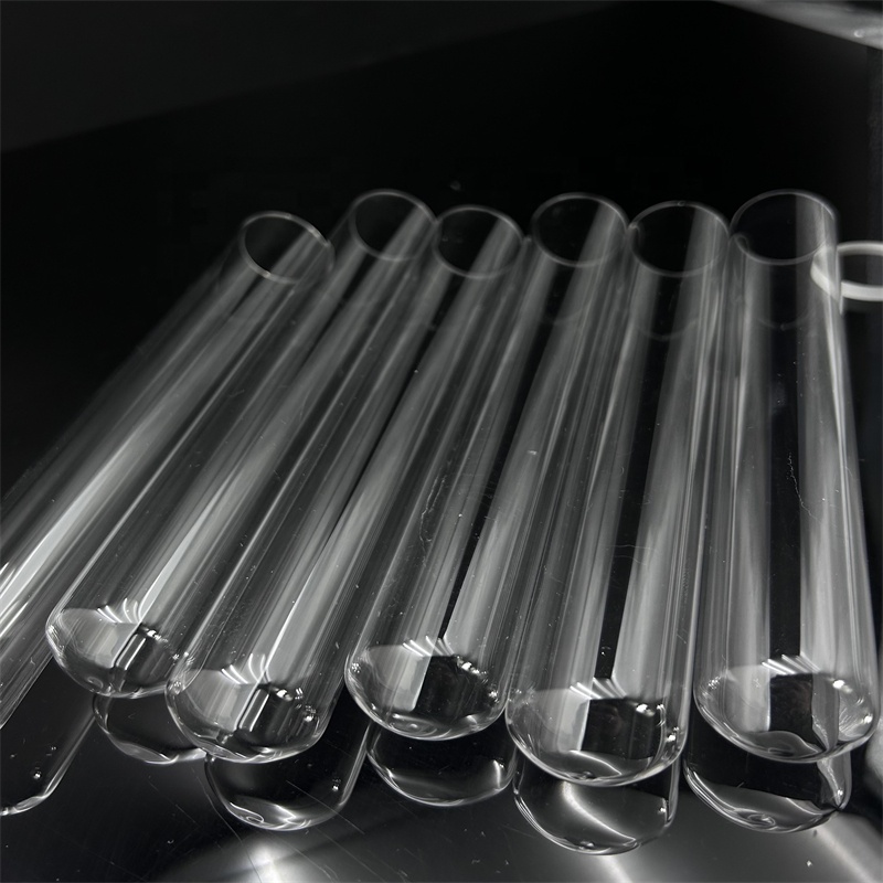 High Temperature Heat Resistant Clear 99.99% Pure Fused Quartz Twin Tube with Ozone Free Welding & Bending Services Custom Sizes