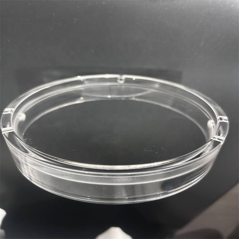 Customizable High Transparent Corrosion-resistant High Purity Fused Quartz Glass Bell Jar Semiconductor Applications Cutting