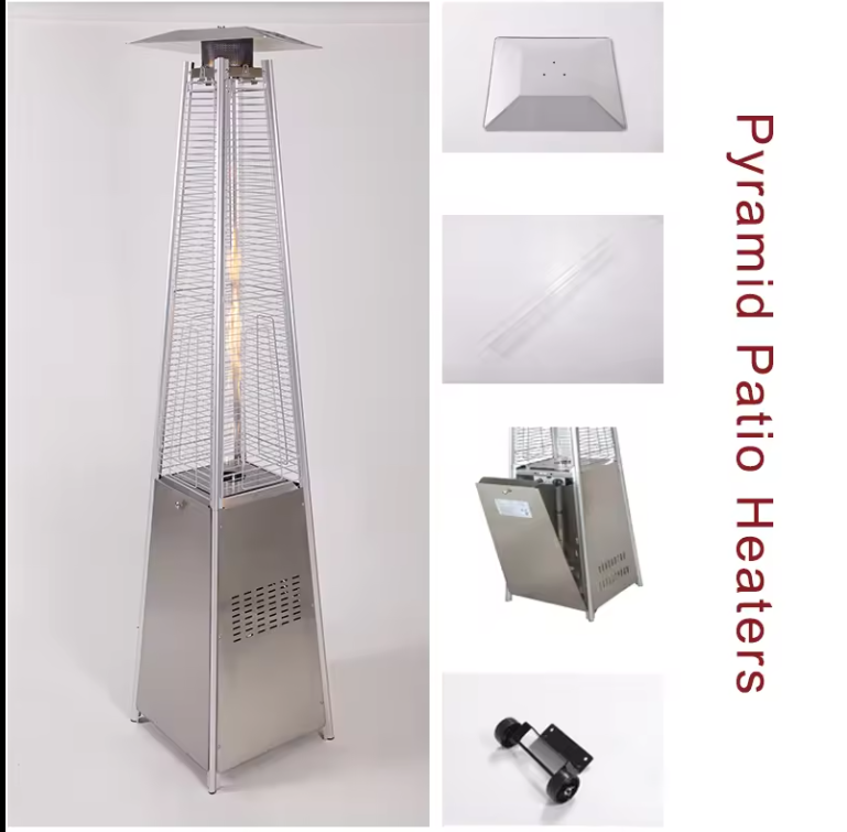 Patio heater tube