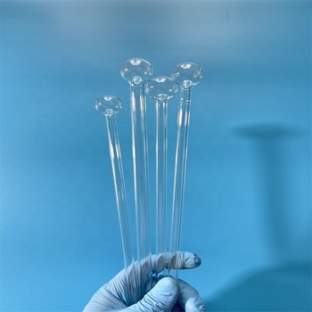 Custom BET quartz sample tube for experimental study