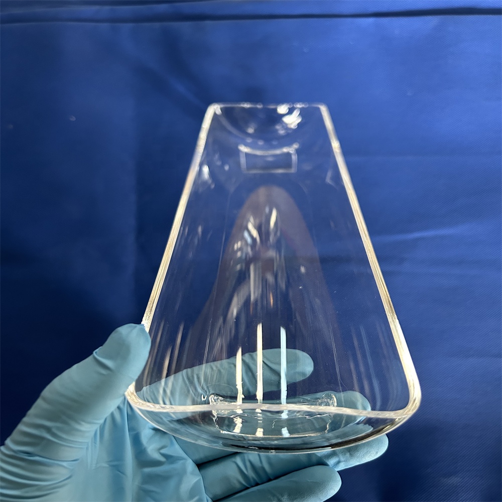 Factory Custom High Pressure 99.99% Pure Quartz Glass Tube Bending/Welding Ozone Free Polished Surface