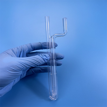 Chemisorption BET Test High Pressure Quartz Glass Twin Tube